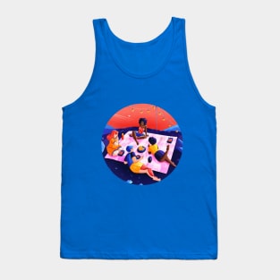 Strawberry Picnic_RoundVersion Tank Top